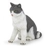 Chatte assise PAPO figurine