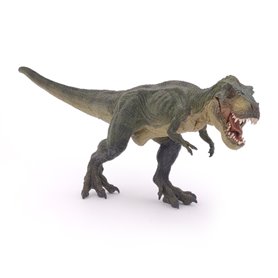 55027 T-Rex courant vert figurine papo