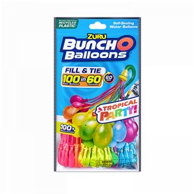 Bunch O Balloons Tropical Party pack de 1 bombes à eau (3 grappes) ZURU