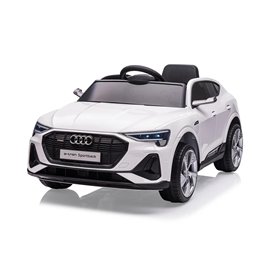 Véhicule ride-on Audi E-Tron Sportback 4x4 Blanc