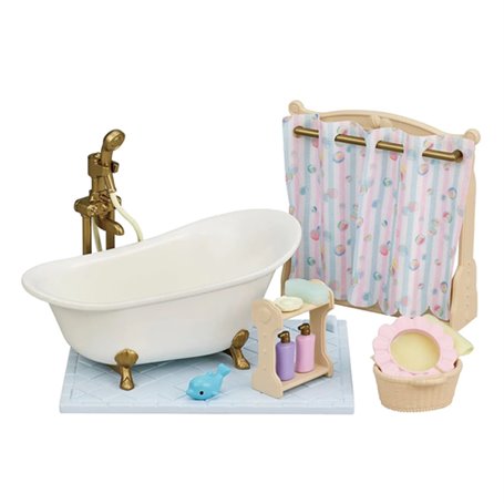 Sylvanian Families Le set baignoire et douche