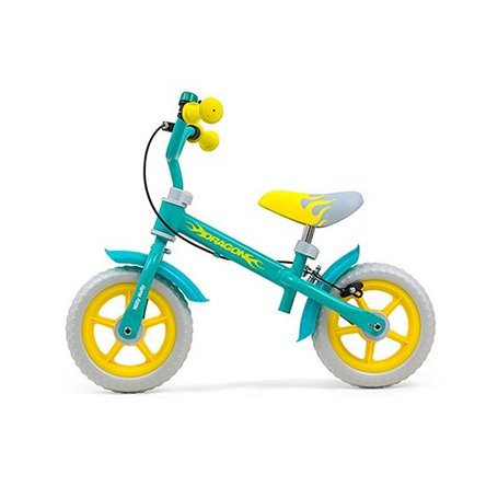 Balance Bike Dragon avec frein menthe