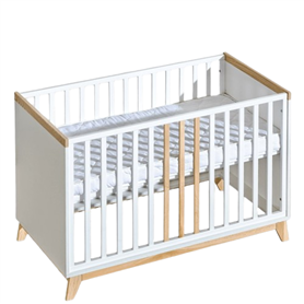 Lit bébé 120x60 avec barrière Nordik