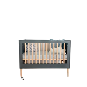 Lit bébé 120x60 ILA - gris