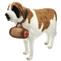 Hansa peluche Geante St Bernard 4 Pattes 135 cm L