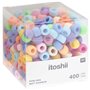 itoshii pack 400 perles arc en ciel mat