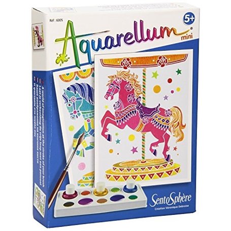 Aquarellum Mini Chevaux manege