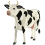 Hansa Peluche Geante Vache Noire et Blanche 92cmH 122cmL