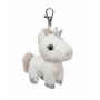 Porte Cle Sparkle la licorne argentee