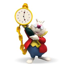 Figurine Lapin Blanc Alice aux pays des merveilles