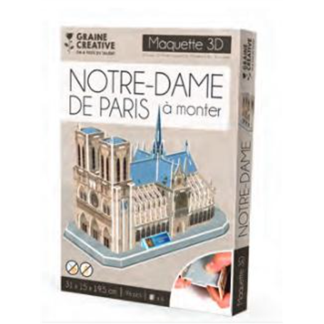 Puzzle maquette Notre Dame