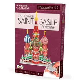 puzzle maquette cathedrale saint basile