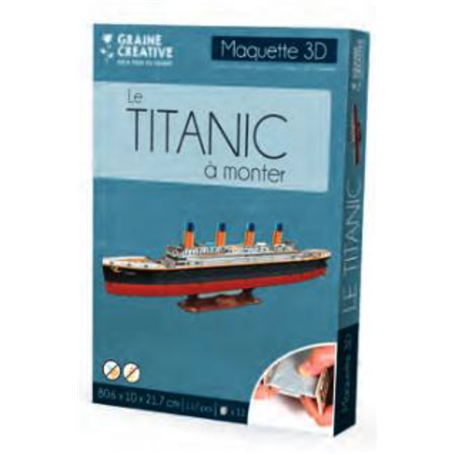 Puzzle maquette Titanic a assembler