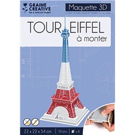 Puzzle Maquette 3D Mousse Tour Eiffel