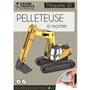 Pelleteuse maquette 3D carton mousse