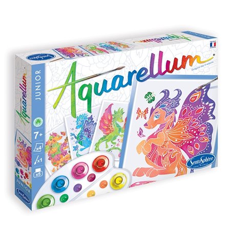 Aquarellum junior Les dragons des 4 saisons