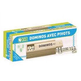 Domino avec pivots en coffret bois