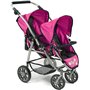 Poussette Tandem Buggy Vario Bleu/Rose