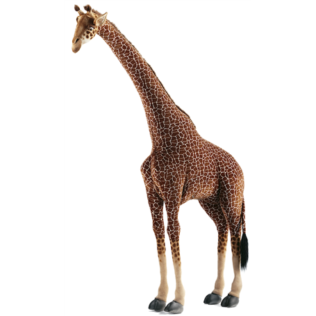 Hansa Peluche Geante Girafe 165 cm  en tissus jacquard