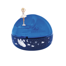 Projecteur de voie lactee Musical Ballerine 12cm - piles incluses