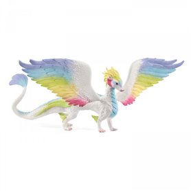 70728 Dragon arc-en-ciel figurine