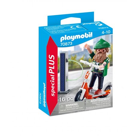 70873 Playmobil special plus Hipster Trotinette électrique