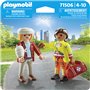 71506 - Playmobil - Secouriste avec blessé