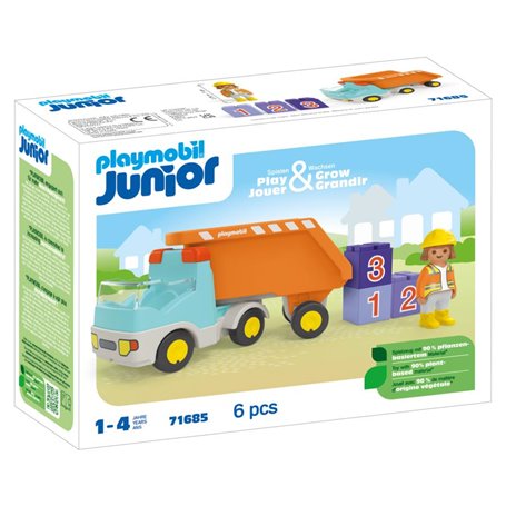 71685 - Playmobil junior - Camion benne