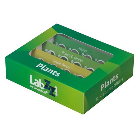 Lames pour microscopes Levenhuk LabZZ P12 Plantes