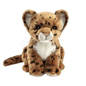 Jaguar Brun Bébé Assis 18cm