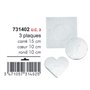 lot de 3 plaques a picots perlou