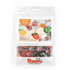 Perlou 6 porte cle fruits 500 perles