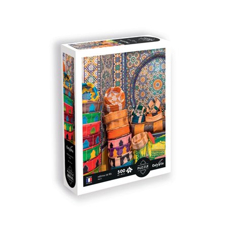 Puzzle 500 pièces xl - médina de fès - maroc