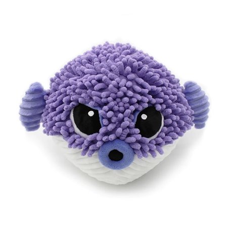 Peluche Gobetou le poisson globe maman et son bébé Violet Les Ptipotos