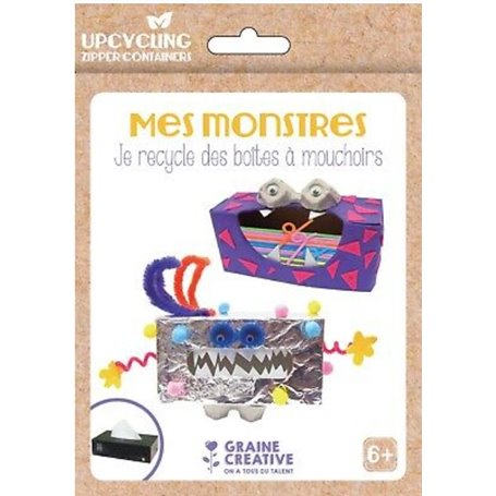 Kit Upcycling boite de mouchoirs