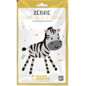 Kit creatif batonnet Zebre