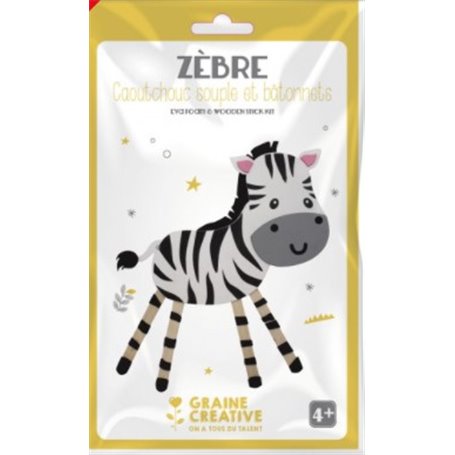 Kit creatif batonnet Zebre