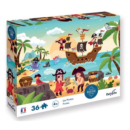 Puzzle 36 p - Les pirates