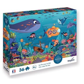 Puzzle 36 p La vie sous la mer