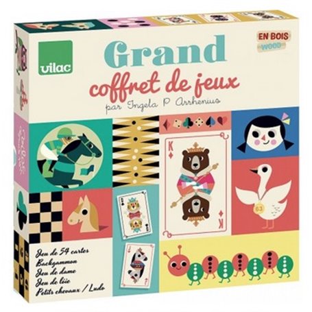 Grand coffret multi-jeux Ingela P.Arrhenius