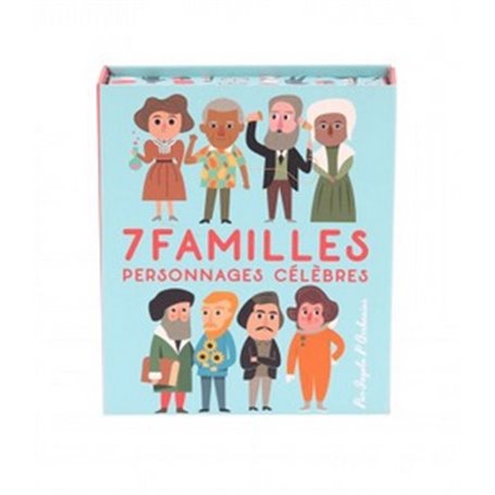 Jeu de 7 familles personnages celebres Ingela P.Arrhenius