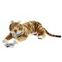 Hansa peluche geante Tigre Brun Couché 100cmL