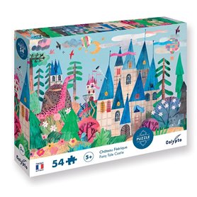 Puzzle 54 pieces - Chateau feerique nouvelle version