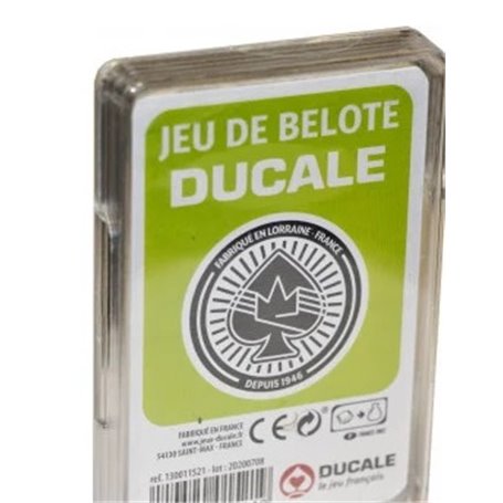 Jeu de Belote Ducale 32 cartes