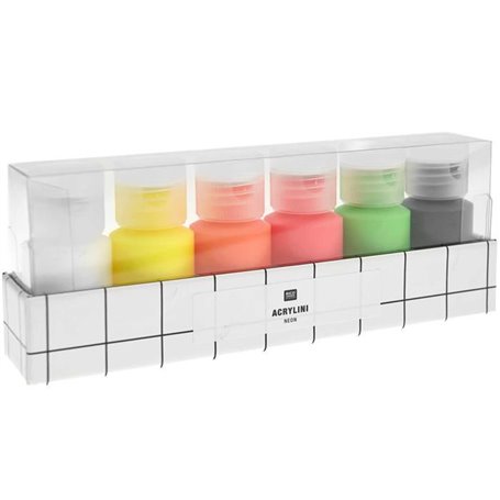 Acrylini - Set Neon - 6 pots