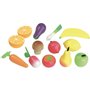 Set de fruits et légumes jour de marché