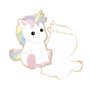 set de 8 invitation babylicorne