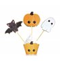 Set de 3 Cake Toppers SWEETY HALLOWEEN