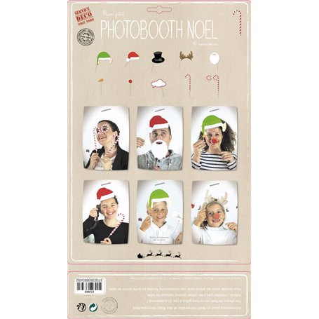 Photobooth Noel 10pcs