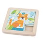 puzzle a coulisser en bois animaux